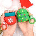 Wholesale Cute Design Cartoon Silicone Cover Skin for Airpod (1 / 2) Charging Case (Reindeer)